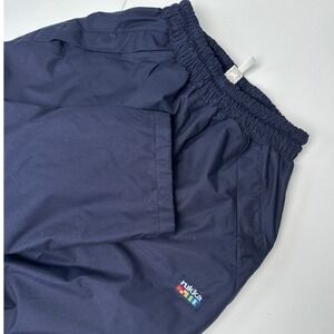 Rukka Navy Blue Lined Warm‎ Up Track Pants Made in Portugal Mens Small S